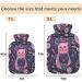 Naanle Purple Cats Hot Water Bottle - 1L Transparent for Warm & Cold Therapy Pain Relief for Head Hands & Feet - Buy Online on GoSupps.com
