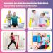Ching Fitness Straps 3-Set - 1.8m Gymnastics Bands with 3 Resistance Levels for Yoga Pilates Strength Training & Physiotherapy | Includes Carrying Bag & Instructions - Buy Online on GoSupps.com