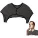 Luckxing 360 Washable Velvet Heating Pillow for Neck & Shoulders - XL Dark Gray | All-Year Relaxation & Comfort - Buy Online on GoSupps.com