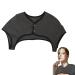 Shoulder heating pillows 360-degree package of thin neck heating pillows heated neck wrap for all seasons neck warmer washable velvet heating pillow for neck and shoulder relaxation luckxing xl dark gray
