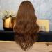 Buy Free Split Dyed Long Curly Hair Wig - High Temperature Lace Front Silk Fiber Hair Wig for International Shipping - Buy Online on GoSupps.com