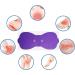 MASTOGO Wireless TENS Unit Electrode Pads - 4PCS/Set, Purple | Snap-on Connectors - Buy Online on GoSupps.com