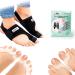 Tech therapeutics hallux valgus correction seemed kit day and night - with flexible and rigid straps - neoprene rails hallux valgus bandages kit with silicone toe separators and dilators