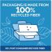Seventh Generation Fabric Softener Sheets Free & Clear - 80 Count | Eco-Friendly & Non-Toxic | International Shipping Available - Buy Online on GoSupps.com