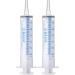 Basik Silicone O Ring Syringes 60cc Catheter Tip - 2 Pack | Reusable & Easy Plunger Glide | Enteral Feeding Friend - Buy Online on GoSupps.com