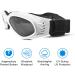 PEDOMUS Dog Sunglasses - UV Protection & Waterproof for Small & Medium Dogs | Adjustable Strap | White - Buy Online on GoSupps.com