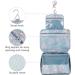 Waterproof Hanging Travel Toiletry Bag Cosmetic Organizer for Women and Girls - Flamingo Design - Buy Online on GoSupps.com