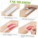 VILLCASE 200 Pcs Blank Adhesive Cosmetic Palettes - Disposable Eye Shadow Stickers & Foundation Tools for Professionals - Buy Online on GoSupps.com