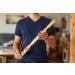 Chinchilla Eco Back Scraper with Massage Rollers - 100% Natural Bamboo | 46 cm | Relaxation & Well-Being | Eco-Friendly & Durable Back Massager - Buy Online on GoSupps.com