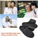 Unisex Open Toe Diabetic Shoes - Extra Wide Arthritis & Edema Footwear | Medical Cast Shoes for Swollen Feet - Black X-Large - Buy Online on GoSupps.com