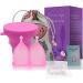 Buy Aomiduo Menstrual Cup - Reusable Medical Silicone Size S & L | Includes Travel Storage | 3-Pack - Buy Online on GoSupps.com