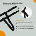 Marengos Weide Halver | Soft Halter for Horses & Ponies | Simple Handlebar for Pasture | Velcro Adjustable | Black Pony Sizes - Buy Online on GoSupps.com