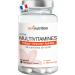 ULTRA Multivitamins | 29 Bio-active Nutrients Including Vitamins C & D + Lactic Ferments | 90 Capsules | For Vitality, Immunity and Stress | Made in France by Actinutrition