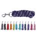 netproshop tie rope horse lead rope with snap hook 2 meters color: dark blue