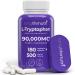 L-Tryptophan 500mg 180 Vegetarian Capsules 6-Month Supply for Sleep Aid and Mood Stability Lab Tested Made in USA Non-GMO 180 Count (Pack of 1)
