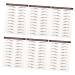 FOMIYES 12 pcs Like Long False D Hair Fake Natural Makeup Sticker Tool Eyebrows Eyebrow Lasting Stickers
