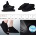 Unisex Open Toe Diabetic Shoes | Adjustable Arthritis Edema Slippers | Medical Cast Shoes for Plantar Fasciitis Bunions & Swollen Feet - Black 7.5 - Buy Online on GoSupps.com