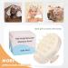 FREATECCH CHARD Massage Brush Silicone Shampoo Brush for Hair Washing Head Massage & Dandruff Removal Beige Wheat Straw Handle for Hair Growth - Buy Online on GoSupps.com