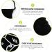 IWOWHERO 10 Pcs Storage Bag Drawstring Bag Hair Dryer Makeup Storage Organizer Pouch Black Velvet - Buy Online on GoSupps.com
