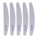 Kafeiya Professional Nail Files 5 PCS Nail File Double Sided Emery Board(100/180 Grit) Washable Emery Board Manicure Tools for Nail Grooming and Styling