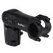 Satori UP2+ - E Bike - Bicycle Riser Extension Adjustable Handlebar Stem 1-1/8" x 31.8mm x 65mm/90mm/110mm - Great for E Bike Up to 45 km or 28 Miles per Hour - 3D Forged Alloy - Super Heavy Duty