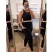 HeyNuts Essential High Waisted 7/8 Leggings with Side Pockets - 25 Compression Workout Yoga Pants for Women, Size Large, Black - Buy Online on GoSupps.com