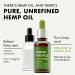 Hemp Seed Oil for Face & Skin 100% Made from Hemp Seed - Hemp Oil to Moisturize Hydrates & Boosts Elasticity of Skin - Pure & Unrefined Hemp Oil 30 ml - Buy Online on GoSupps.com