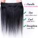 Elailite 7A Virgin Brazilian Straight Human Hair Bundles - Premium Hair Extensions for Luxurious Style - Buy Online on GoSupps.com