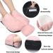 SWAWIS 2-in-1 Electric-Free Foot Warmers | Heat Bottle for Feet | Soft & Convenient Heated Foot Warmer for Adults (Pink 40x36cm) - Buy Online on GoSupps.com