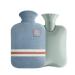 K nig Design XXL hot water bottle soft plush cover 2L hot water bottles bed bottle hand warmer (blue 2 liters) blue 2 liters