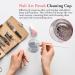 Anulely Nail Brush Cleaning Cup Brush Cleaning Cup Brush Cleaning Cup Nail Glass Cup with Lid Nail Brush Cleaning Tool - Buy Online on GoSupps.com