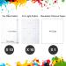 20-Piece Printable Heat Transfer Paper for Light & Dark Fabrics - Inkjet Printer Iron on HTV - Create Custom T-Shirts - A4 Size - Buy Online on GoSupps.com
