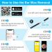 Wireless Otoscope Ear Cleaning Tool Kit for iOS Android Phones - Black - Buy Online on GoSupps.com