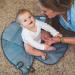 Nappy Clutch: Waterproof Portable Changing Pad with Head Cushion for Infants & Newborns - Travel-Friendly Organizer Bag - Buy Online on GoSupps.com