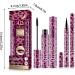 Waterproof Mascara 4D Silk Fiber Lash Mascara and Eyeliner Set - Women Cosmetics Eye Makeup for Longer Thicker Lashes Xinrimoy - Buy Online on GoSupps.com
