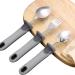 Stainless Steel Weighted Utensils for Hand Tremors & Weak Grip - 7 Piece Set with Non-Slip Handles, Ideal for Elderly & Handicapped - Includes Travel Pouch and Adult Bib - Buy Online on GoSupps.com