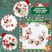 IYOU Crystal Christmas Hair Vine Red Crystal Wedding Headband Leaf Festival Xmas Bridal Hair Accessories for Women and Girls - Buy Online on GoSupps.com