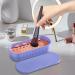 AIYING Makeup Brush Cleaning Mat - Drying Rack Makeup Sponge Cleaner Storage Box | Portable Dustproof Cleaning Tool for Makeup Brushes Sponges Three Generations of Purple - Buy Online on GoSupps.com