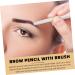 Didiseaon 2pcs Brow Pencil with Brush Gray Eyebrow Pencils Eyebrow Pencil Brown Abs (shell) - Buy Online on GoSupps.com