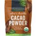 Organic Cacao Powder, - Unsweetened Cacao Powder With Rich Dark Chocolate Flavor, Perfect for Baking & Smoothies, Non-GMO, Certified Vegan & Gluten-Free, 907 g,2 Pound (Pack of 1)
