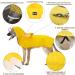 Dog Raincoats with Hood Waterproof Dog Rain Jacket Waterproof Hooded Dog Raincoats with Harness Hole Reflective Safety Dog Rain Coat Poncho Adjustable Dog Raincoats for Small Medium Large Dogs (XL) - Buy Online on GoSupps.com