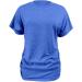 Shop Golatcr Ladies Monochrome Round-Neck Short Sleeve T-Shirts - Casual Summer Tops in White & Blue - Double Pack Women's Shirts - Buy Online on GoSupps.com