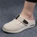 Diabetic Shoes Men Women Anti-Slip Breathable Edema Shoes Beige Size 6.5 - Adjustable & Easy Switch, Ideal for Diabetic Elders - Buy Online on GoSupps.com