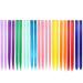 22 PCs Colored hair extension in 11 colors colorful hair extensions clip colors hair part rainbow hair extensions colorful smooth hair extensions clip in costumes hair part for girls 55cm