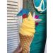Dole Soft Serve Mix Mango + By The Cup Mood Spoons | Lactose-Free, 4.50 lb Bag - Buy Online on GoSupps.com