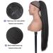 PORSMEER 30 Inch Yaki Straight Drawstring Ponytail Clip In Extensions for Women Kinky Straight Pony Tail Extensions Hair Extensions Ponytail (Black) - Buy Online on GoSupps.com