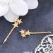 Yalice Star Hair Barrette Bobby Pins - Metal Hair Clips for Women and Girls (Gold) - 2Pcs - Buy Online on GoSupps.com