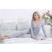 Litherday Women's Maternity Nursing Pyjamas Set | Long-Sleeved Breastfeeding Sleepwear | Soft Labor Nightwear PJ Loungewear - Buy Online on GoSupps.com