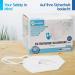 Virshields FFP2 Mundsprung Mask - 5-Layer Respiratory Protection PFE 94% VFE 99.99% EN 149 Compliant Bulk Options 10-2000 Pieces - Made in EU Color Choices - Buy 100 Pack White - Buy Online on GoSupps.com