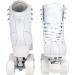 Retro Quad Roller Skates - White, Women's 10 / Men's 9 - Structured Boot - Buy Online on GoSupps.com